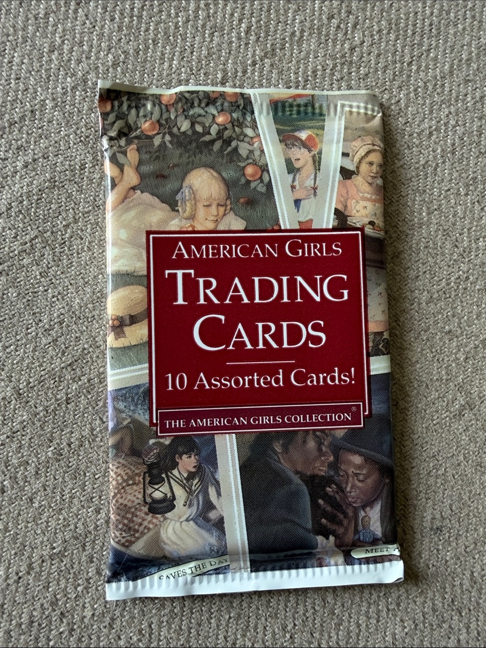 American Girls Trading Cards Vintage 90s unopened pack